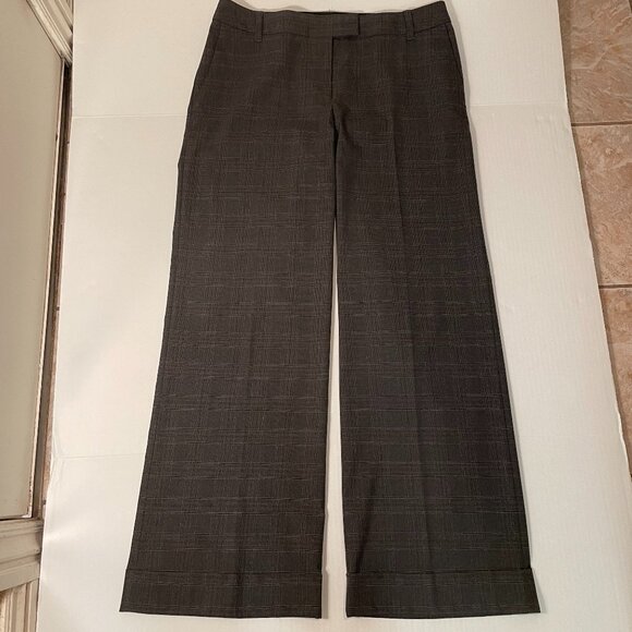 LIZ CLAIBORNE AUDRA SIZE 12 MENSWEAR STYLE GREY SLACKS - Picture 1 of 10